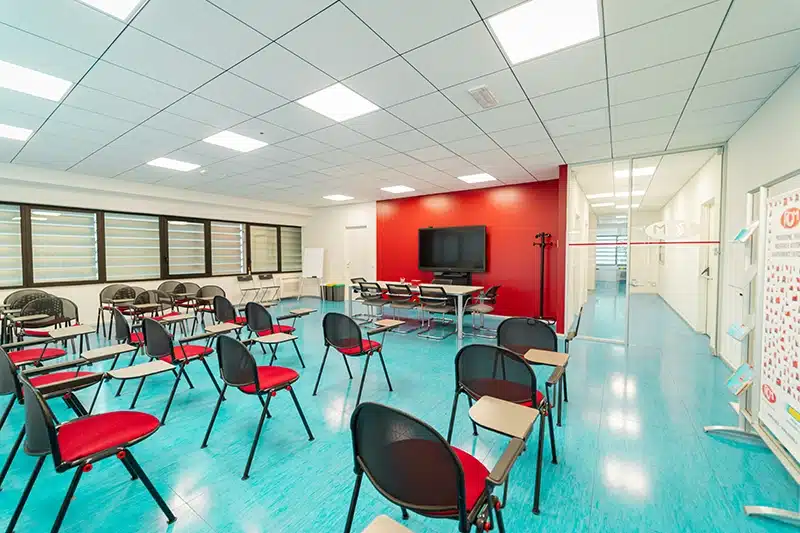 Aule per la formazione degli operatori addetti a lavapavimenti e spazzatrici