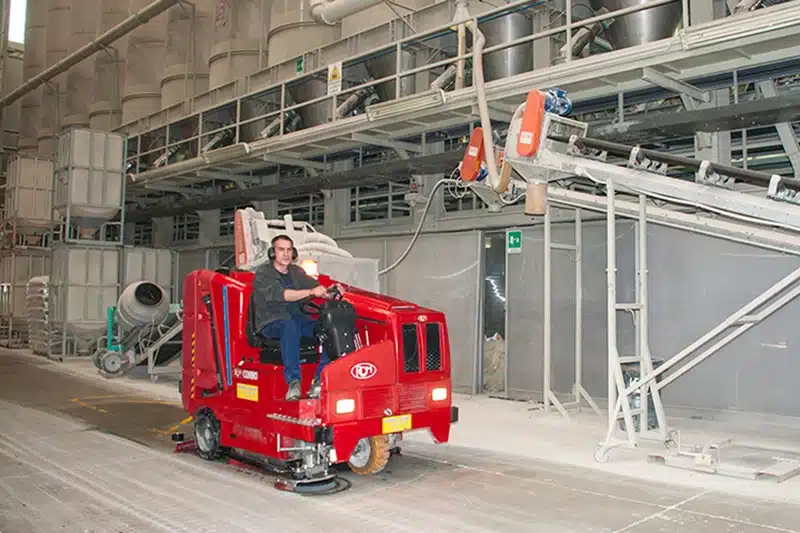 Macchina combinata lavasciuga per ambienti industriali