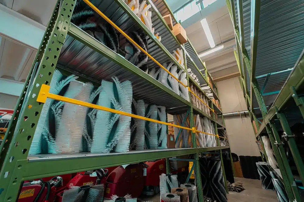 Pezzi di ricambio per spazzatrici industriali