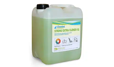 Strong extra cleaner Go detergente sgrassante per lavapavimenti industriali