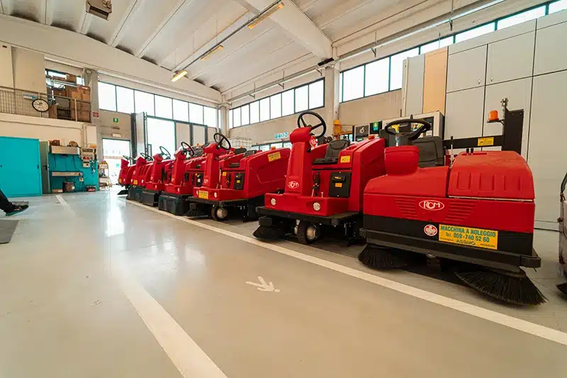 Spazzatrici marchio RCM assistenza Assmo anche a Reggio Emilia